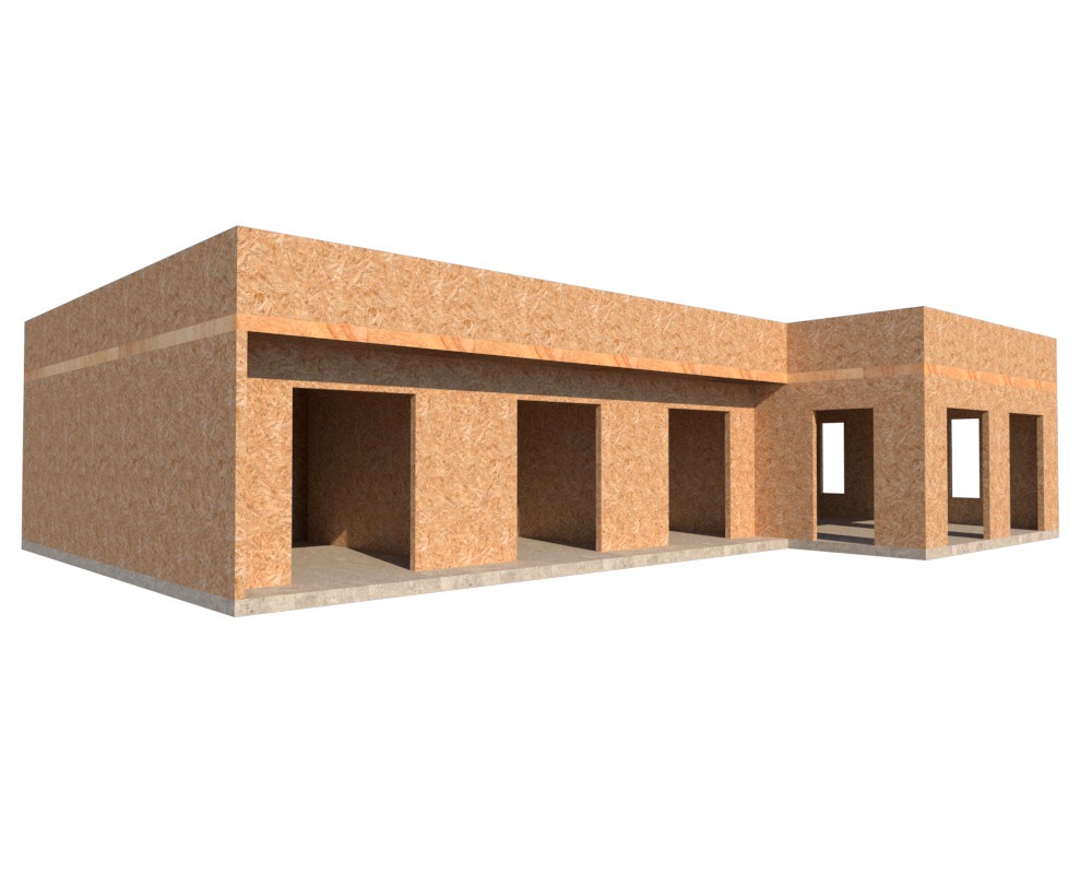 Kit Panel Sip Mediterraneo 106m2