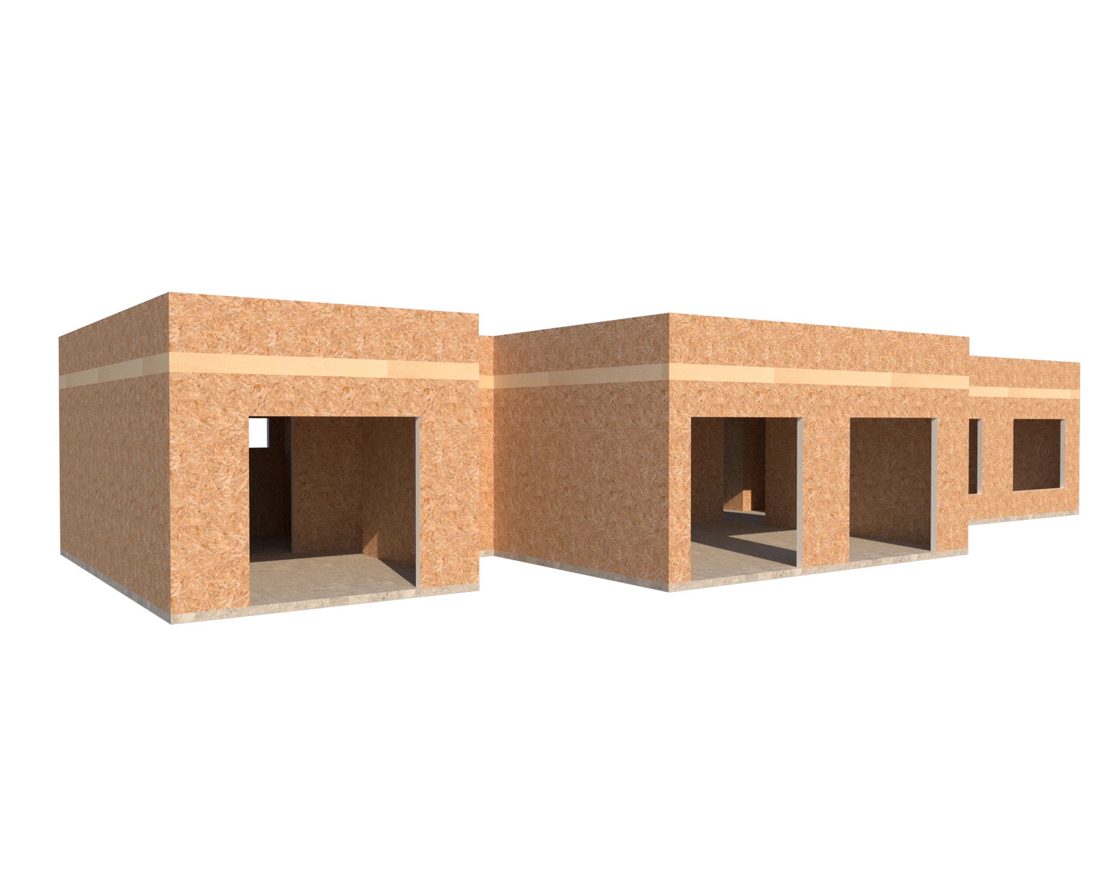 Kit Panel Sip Mediterraneo 120m2