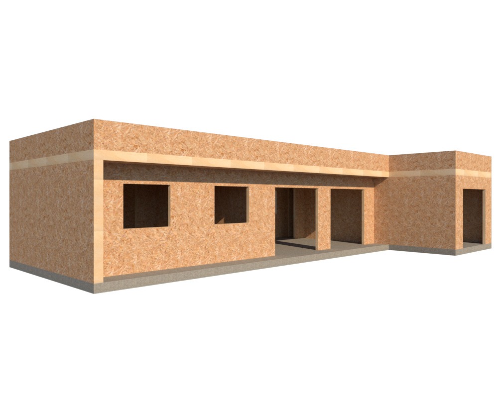 Kit Panel Sip Mediterraneo 74m2