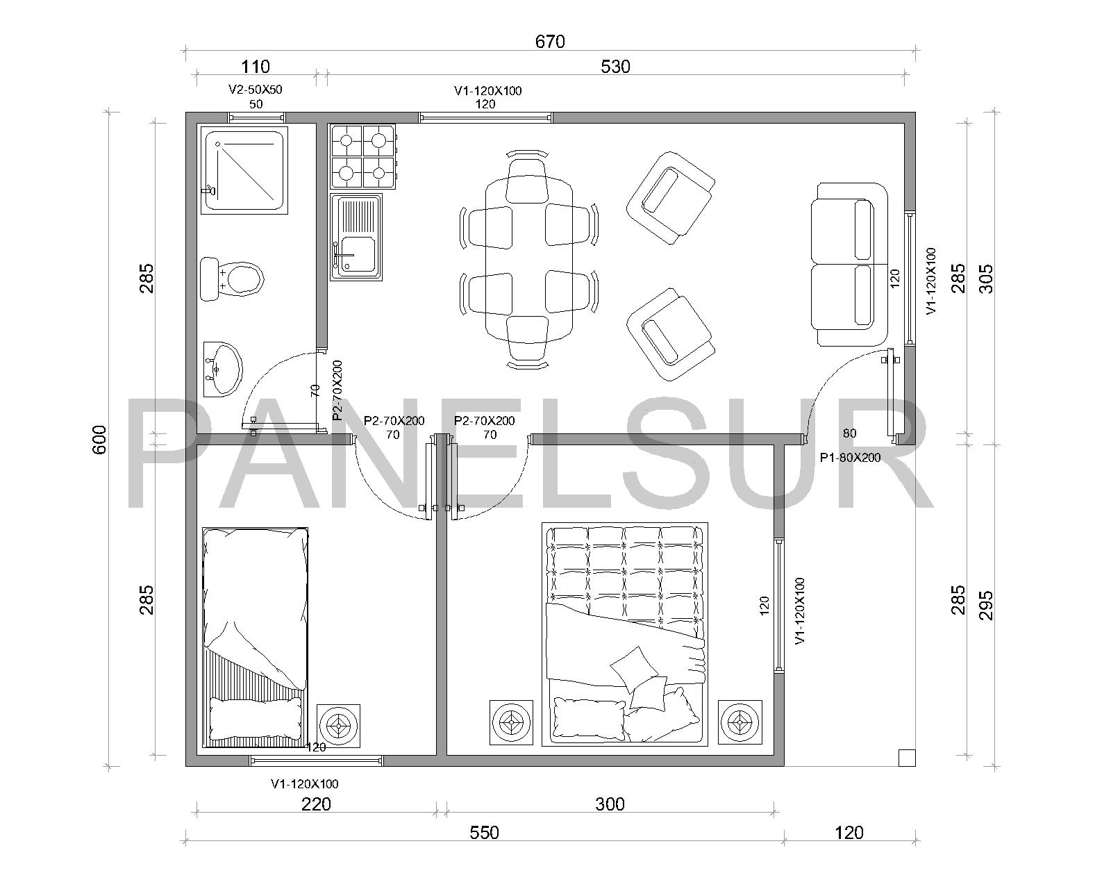 CASA 36-Modelo