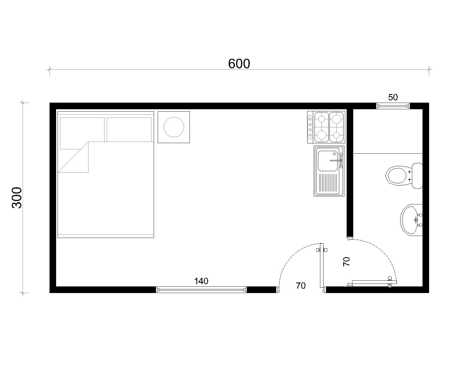 Casa 18m2