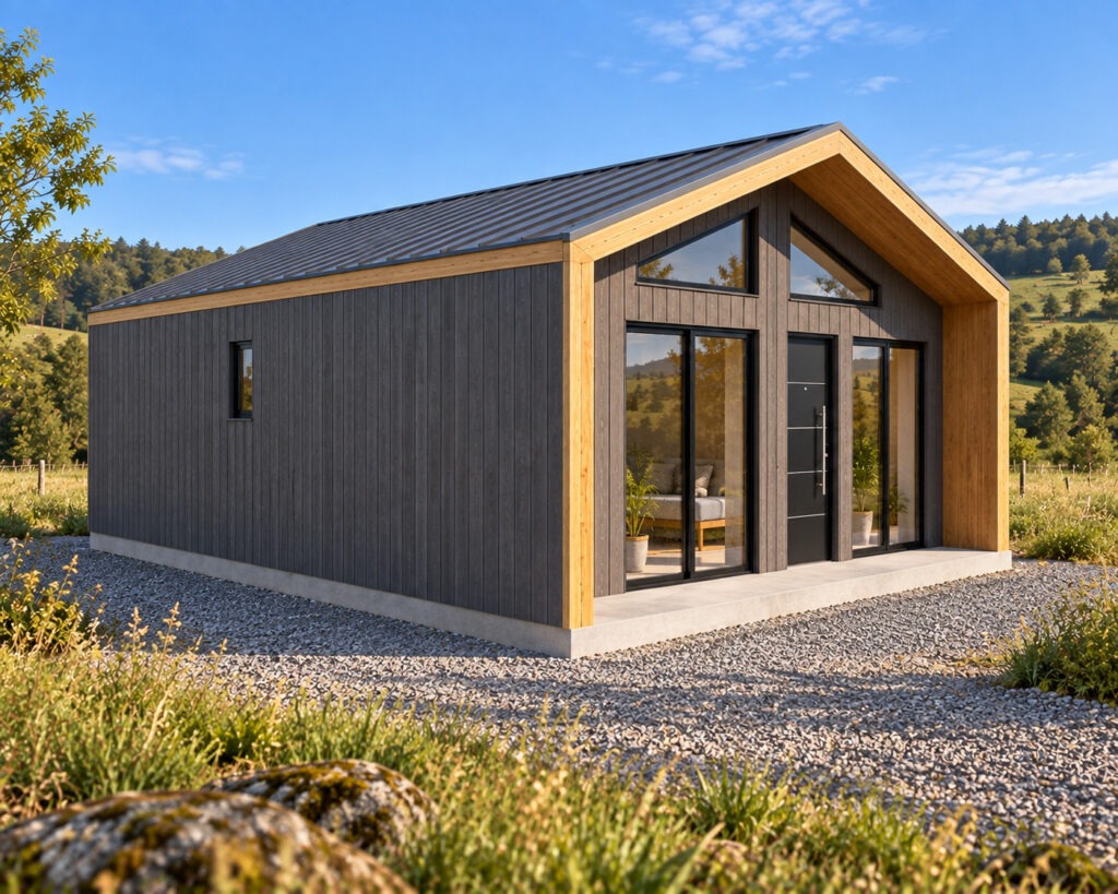 Casa 48m2 Techo Galpon