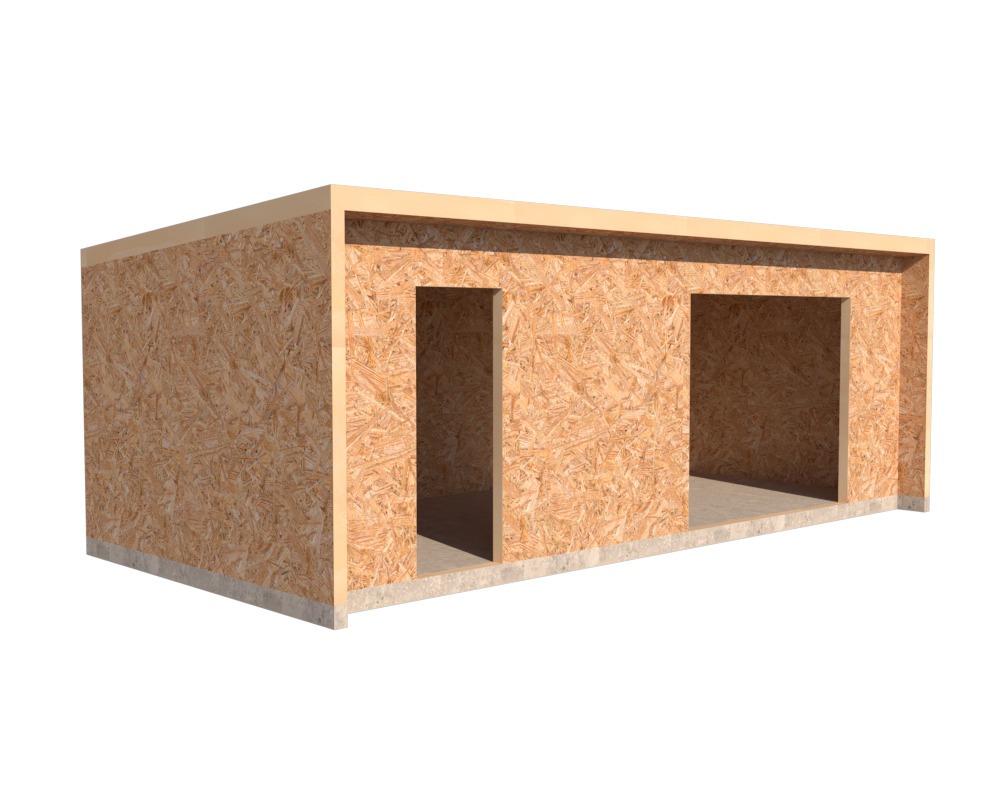 Kit Panel Sip Quincho 24m2
