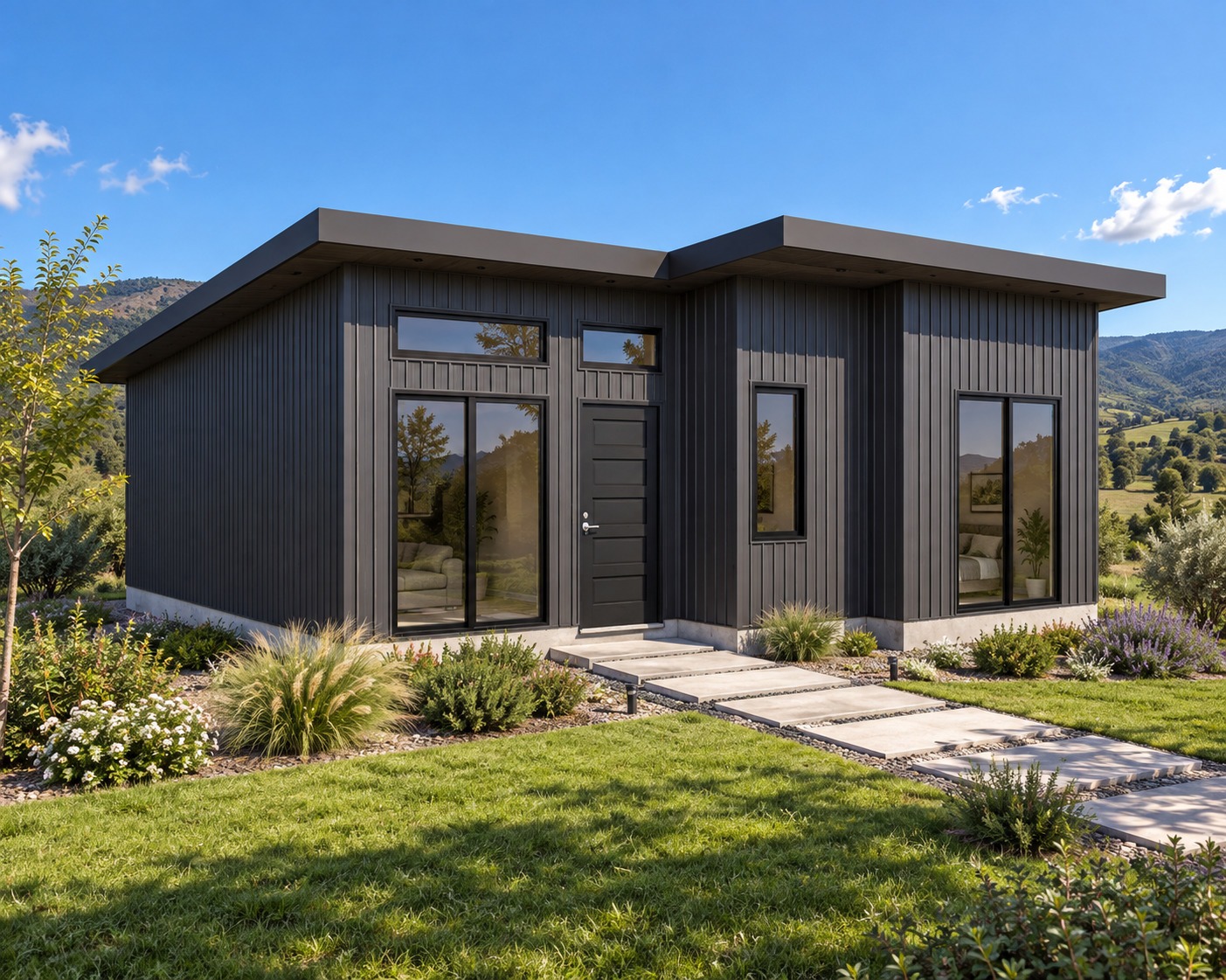 Casa 53m2 – Techo inclinado